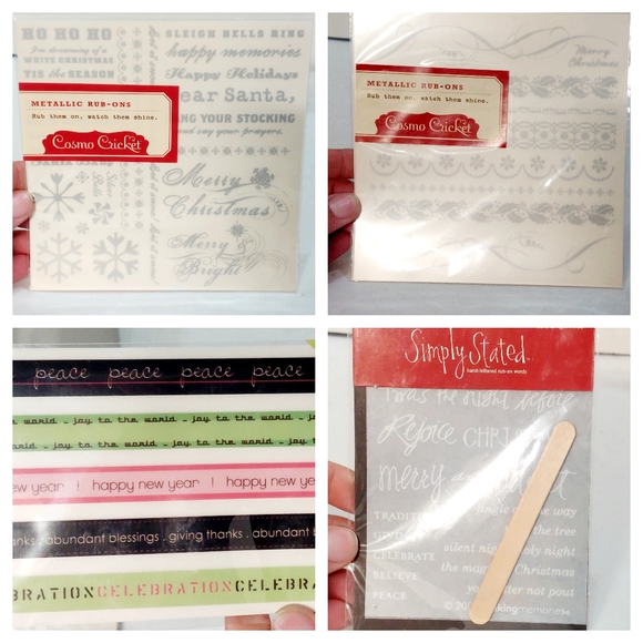 Rub on transfer Christmas bundle (996) - Picture 6 of 8